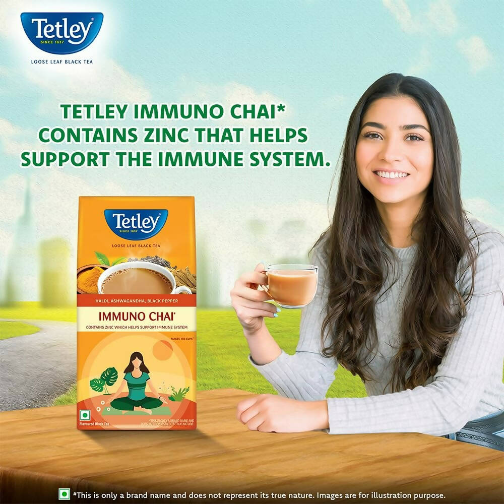 Tetley Immuno Chai Loose Leaf Flavoured Black Tea