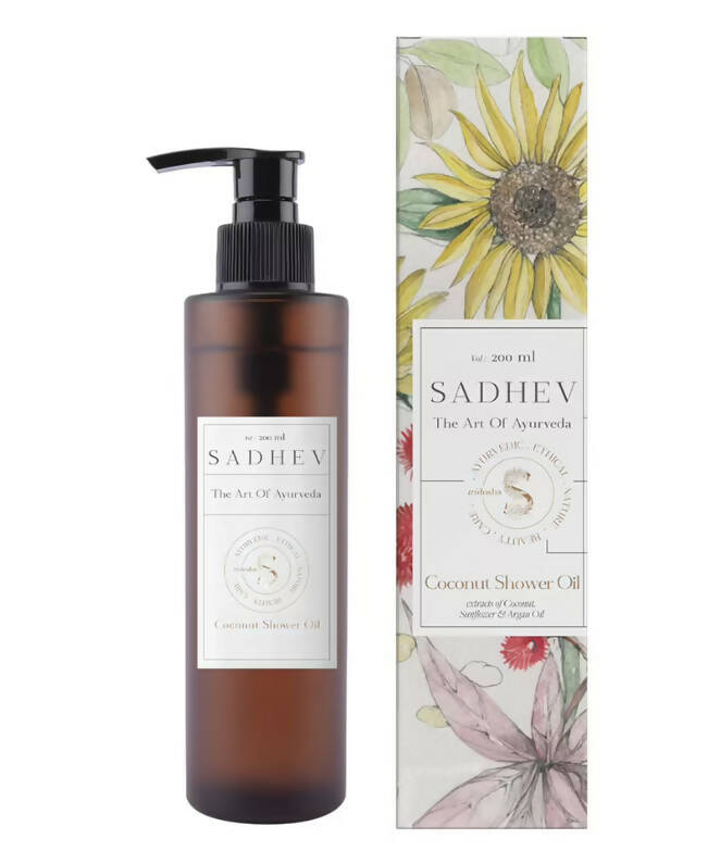 Sadhev Ayurvedic Coconut Shower Oil - DrMediCart