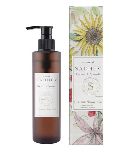 Sadhev Ayurvedic Coconut Shower Oil - DrMediCart