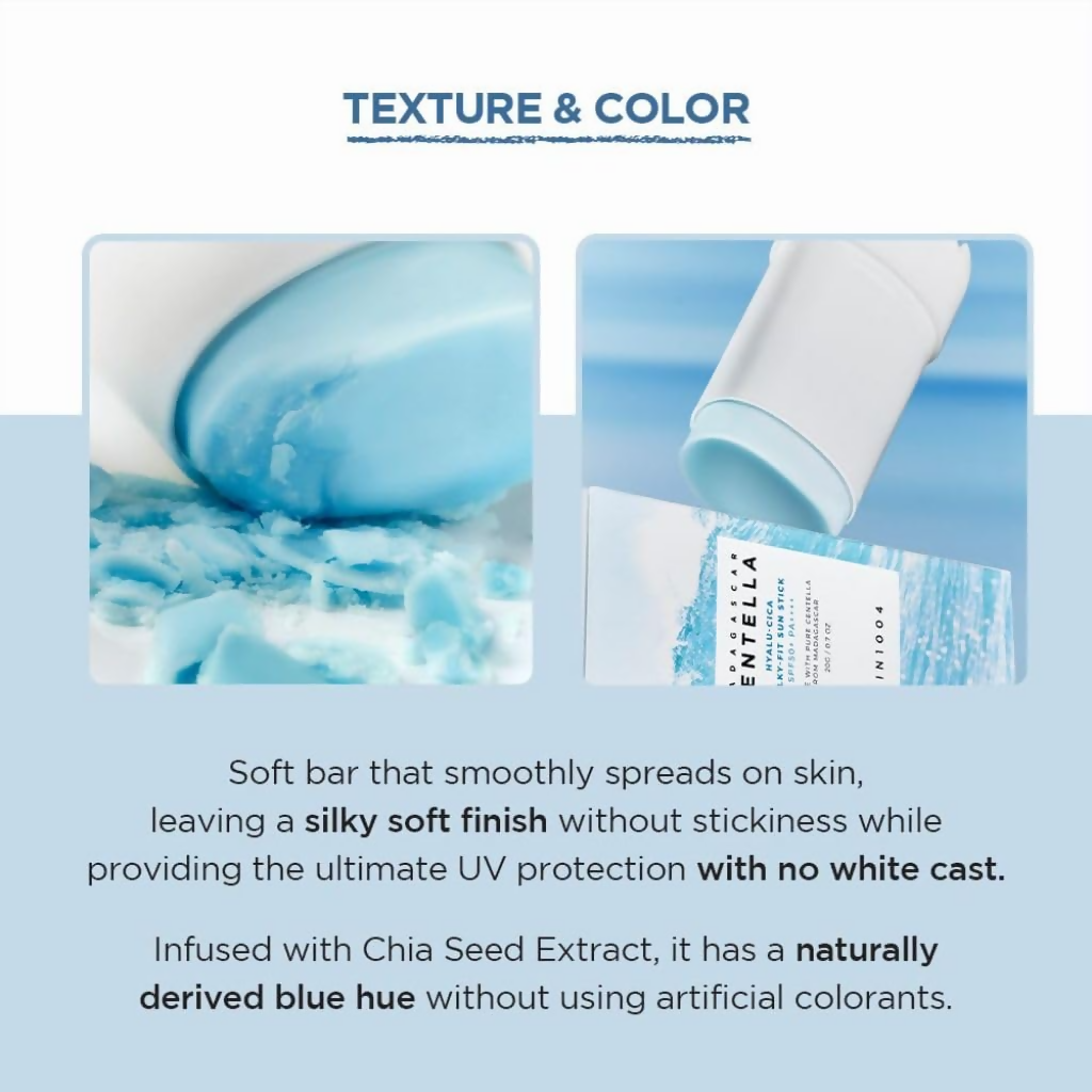 SKIN1004 Madagascar Centella Hyalu-Cica Silky-Fit Sun Stick