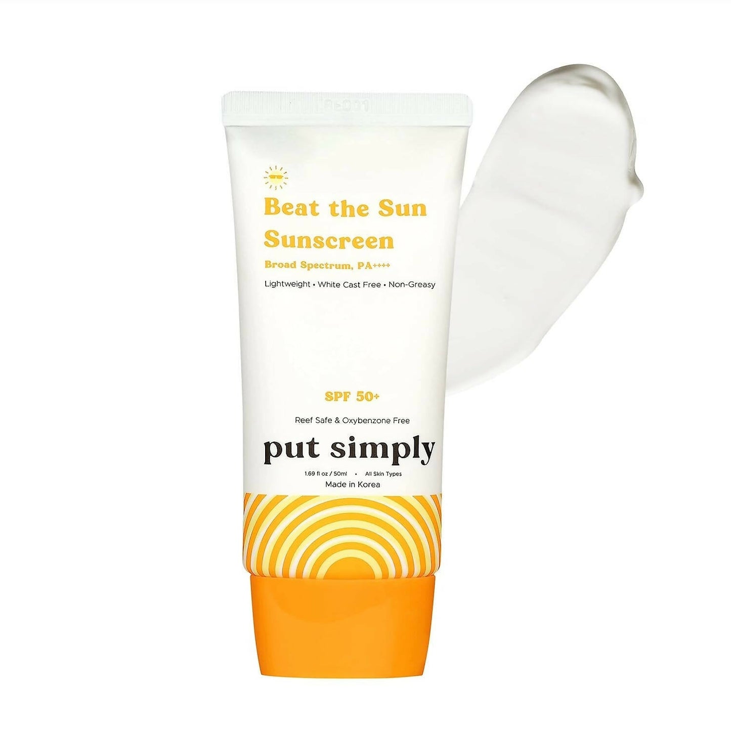 Put Simply BroadSpectrum Korean Sunscreen SPF 50 PA++++