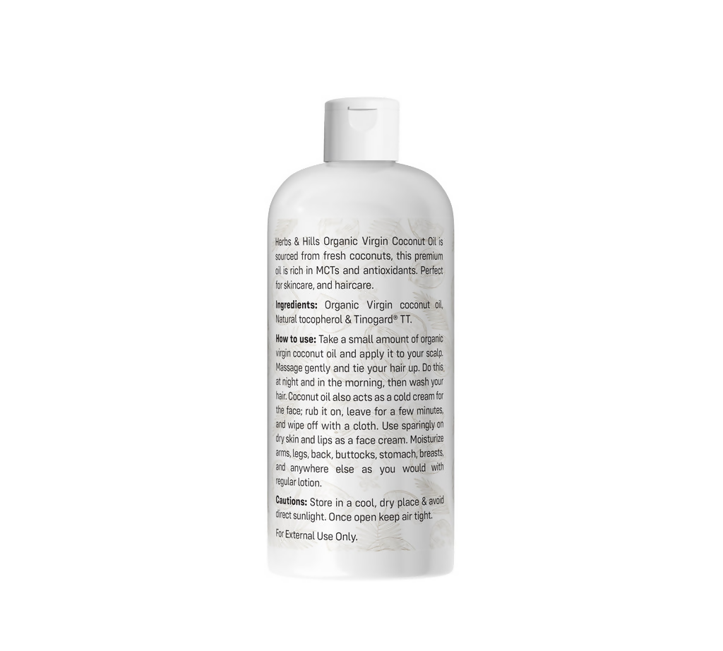 Herbs & Hills Organic Virgin Coconut Oil