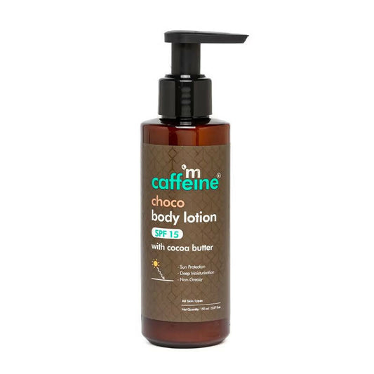 Buy mCaffeine Choco Body Lotion SPF 15 With Cocoa Butter from DrMediCart, Ship from India to USA