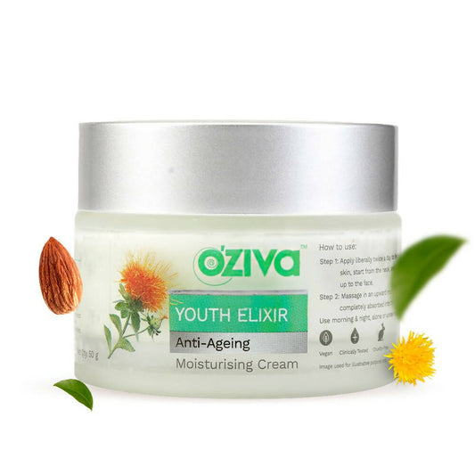 Buy OZiva Youth Elixir age care  Moisturising Cream from DrMediCart, Ship from India to USA