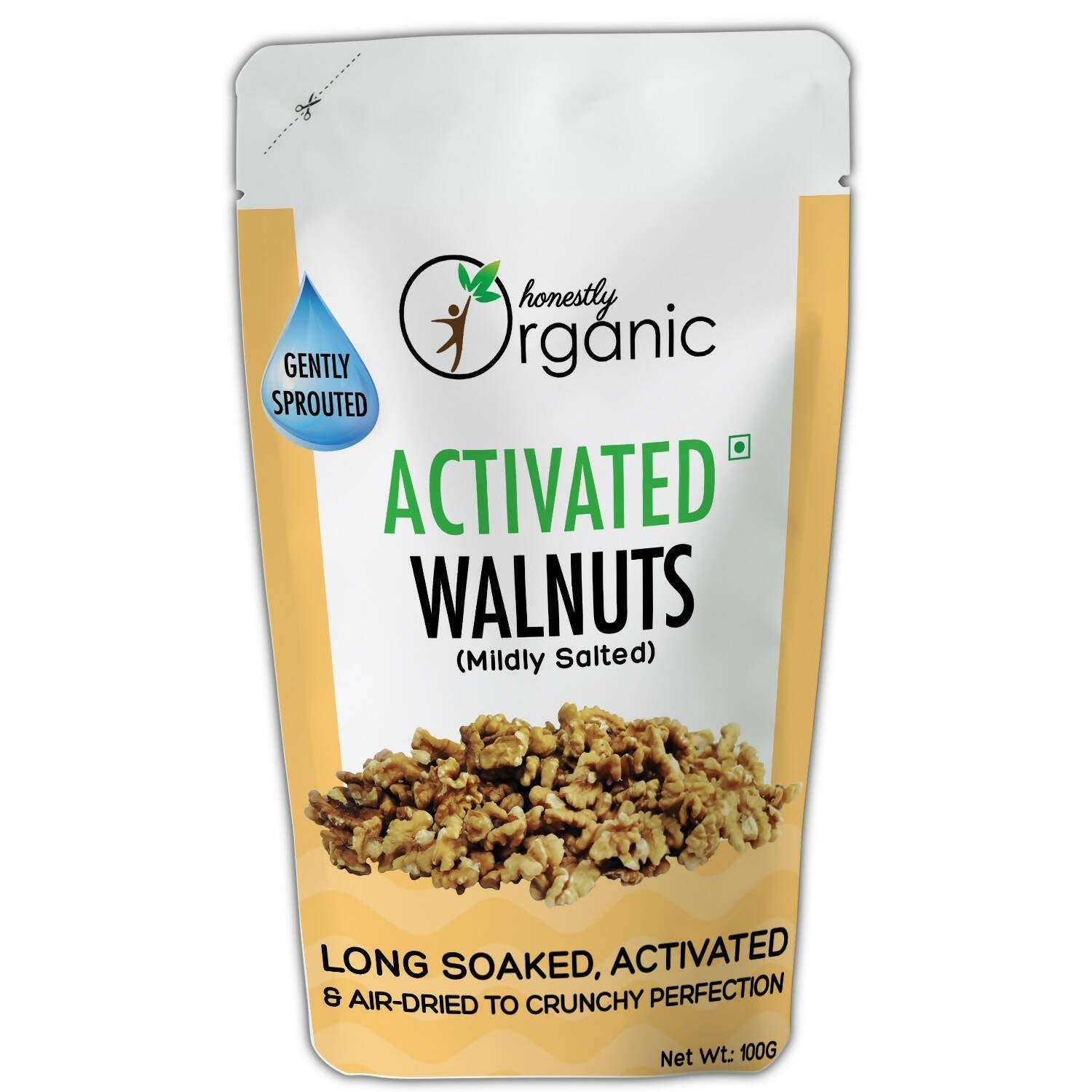 Buy D-Alive Activated/Sprouted Walnuts - Mildly Salted from DrMediCart, Ship from India to USA