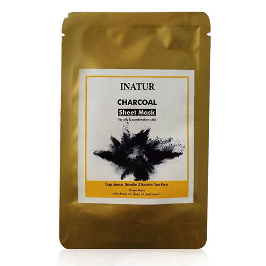 Inatur Charcoal Sheet Mask