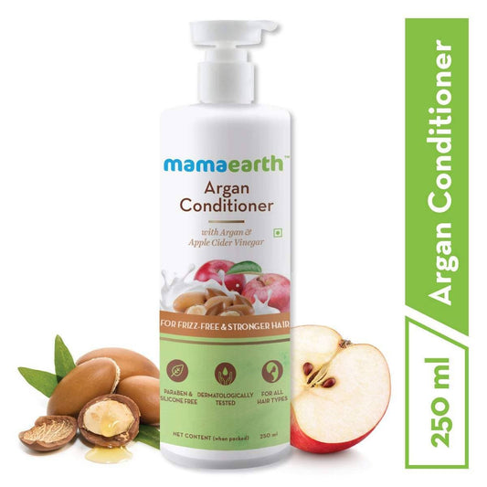 Buy Mamaearth Argan Conditioner For Frizz-Free & Strong Hair from DrMediCart, Ship from India to USA