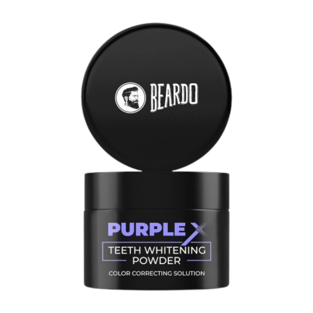 Beardo Purple X Teeth Whitening Powder