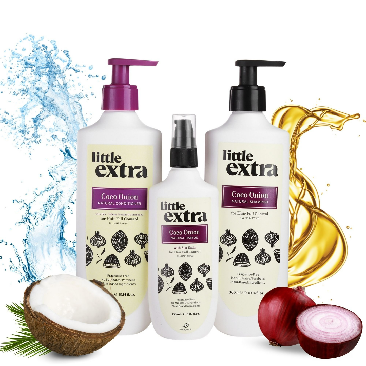 Little Extra Coco Onion Anti Hair Fall Kit