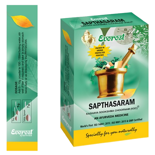 Everest Ayurveda Sapthasaram Kashaya Sookshma Choornams