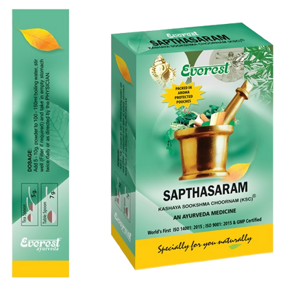 Everest Ayurveda Sapthasaram Kashaya Sookshma Choornams
