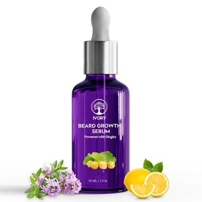 Ivory Natural Beard Growth Serum For Beard Wellness