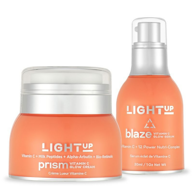 Light Up Ace The Glow Vitamin C Skin Brightening Set