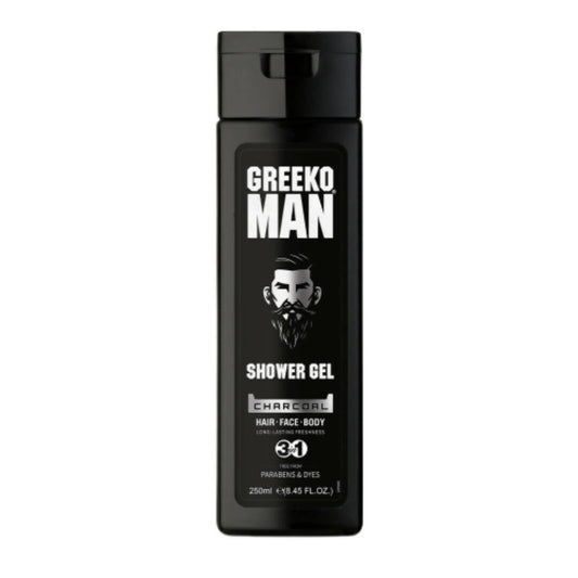 Buy Vasu Healthcare Greeko Man 3 in 1 Charcoal Shower Gel from DrMediCart, Ship from India to USA