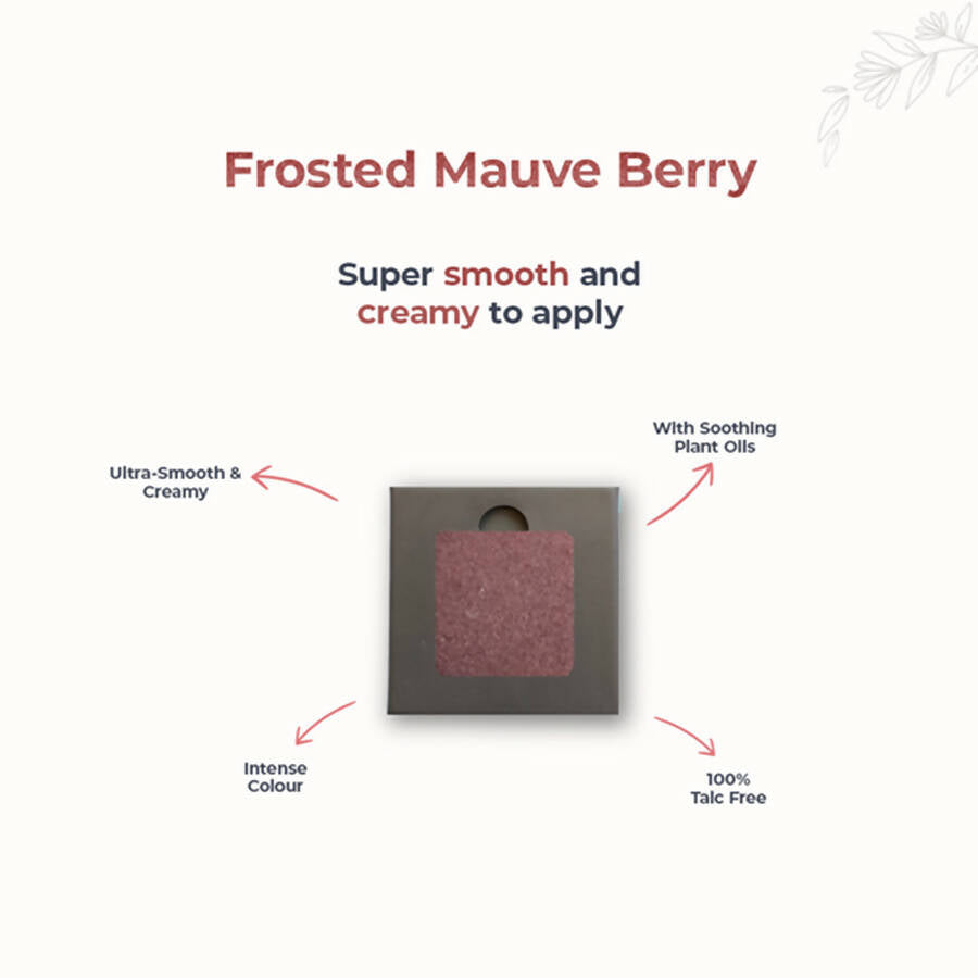 Disguise Satin Smooth Eyeshadow Squares - Frosted Mauve Berry 209