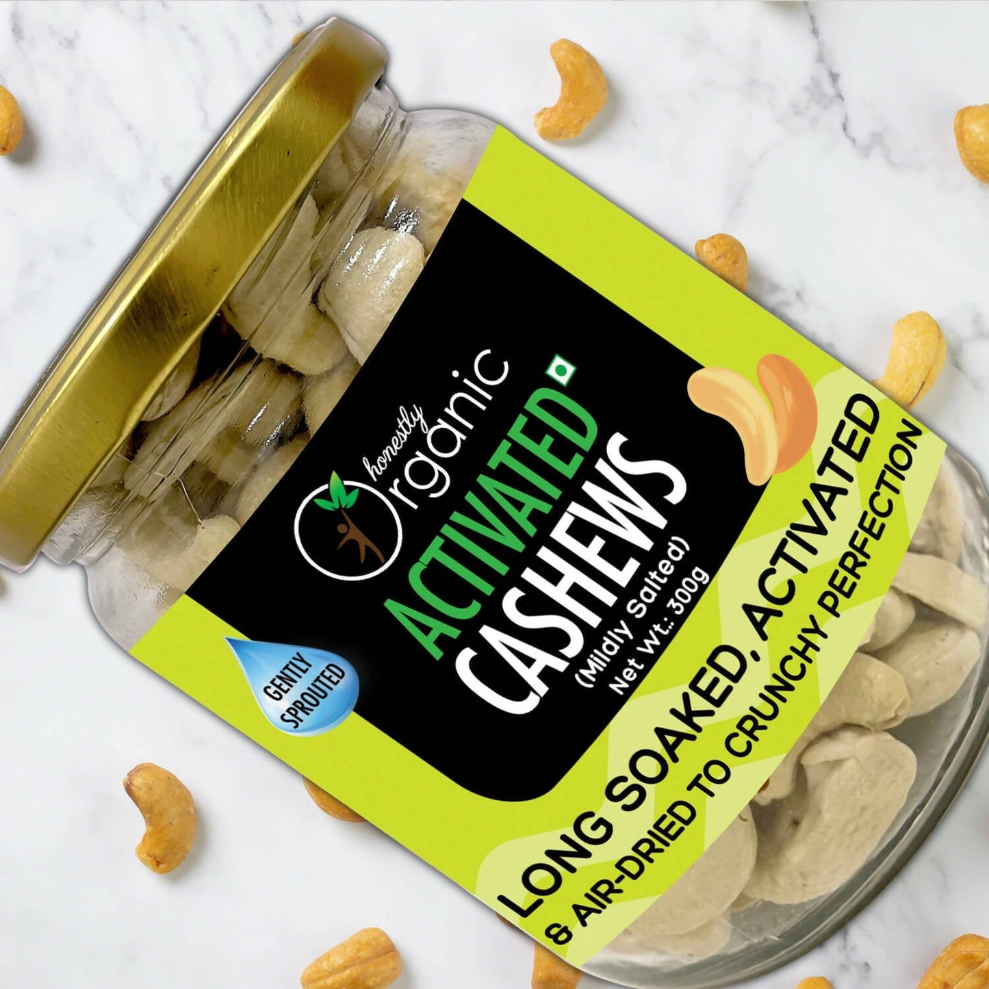 D-Alive Honestly Organic Activated Cashews - Drmedicart