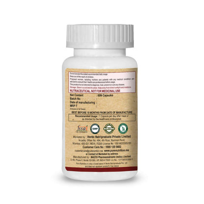 Pure Nutrition Lung Detox with Vitamin C & Grape Seed Extract Veg Capsules