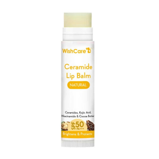 Buy Wishcare Ceramide Lip Balm with SPF50 PA+++ - Natural from DrMediCart, Ship from India to USA