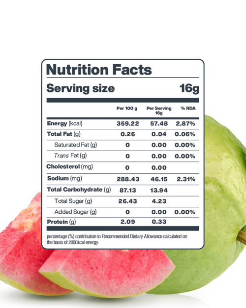 Moon Freeze Dried Pink Guava Cubes