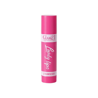 Glam21 Moisturizing Lip Balm Fruit Extract & Infused Active Ingredients - Strawberry