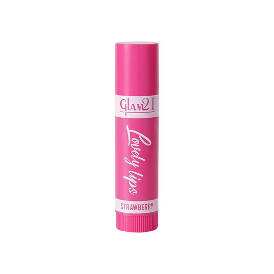 Glam21 Moisturizing Lip Balm Fruit Extract & Infused Active Ingredients - Strawberry