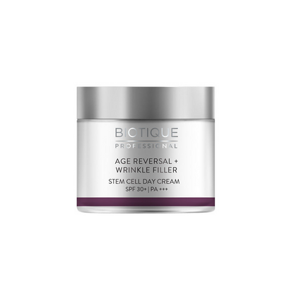 Biotique Professional Age Reversal + Wrinkle Filler Stem Cell Day Cream SPF 30