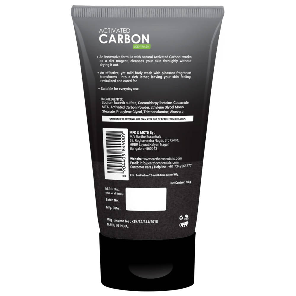 Earthe Essentials Activated Carbon Body Wash
