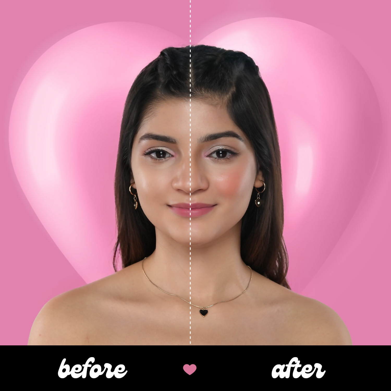 Bella Vita Organic All Hearts Face Blush - First Kiss