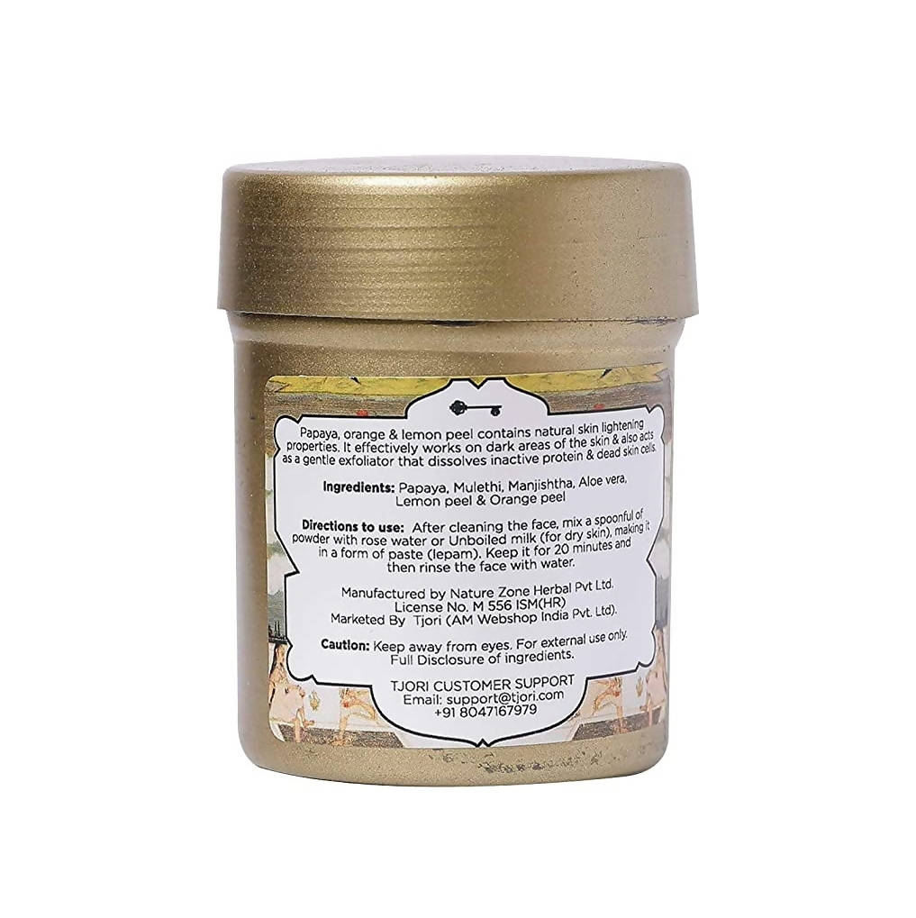 Tjori Face & Neck Brightening Papaya Pack - Drmedicart