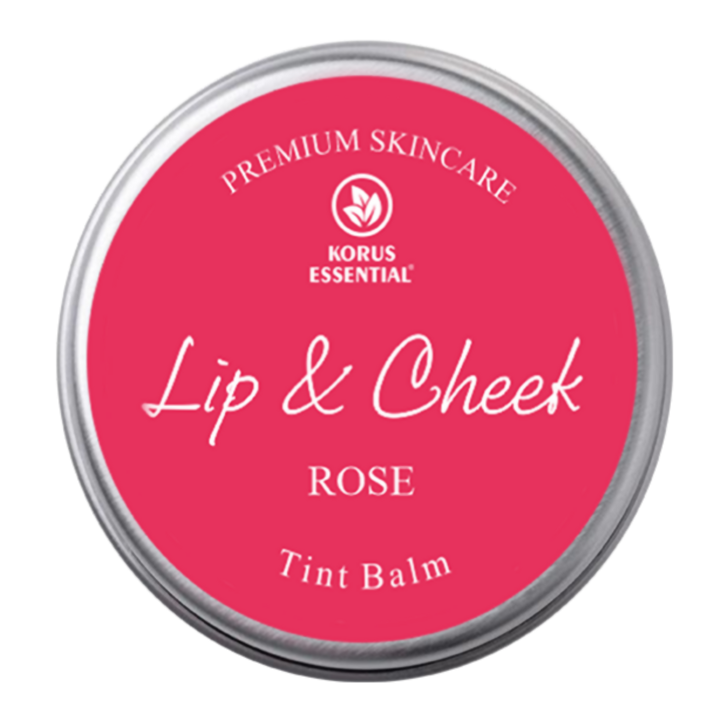 Korus Essential Rose Lip & Cheek Tint Balm
