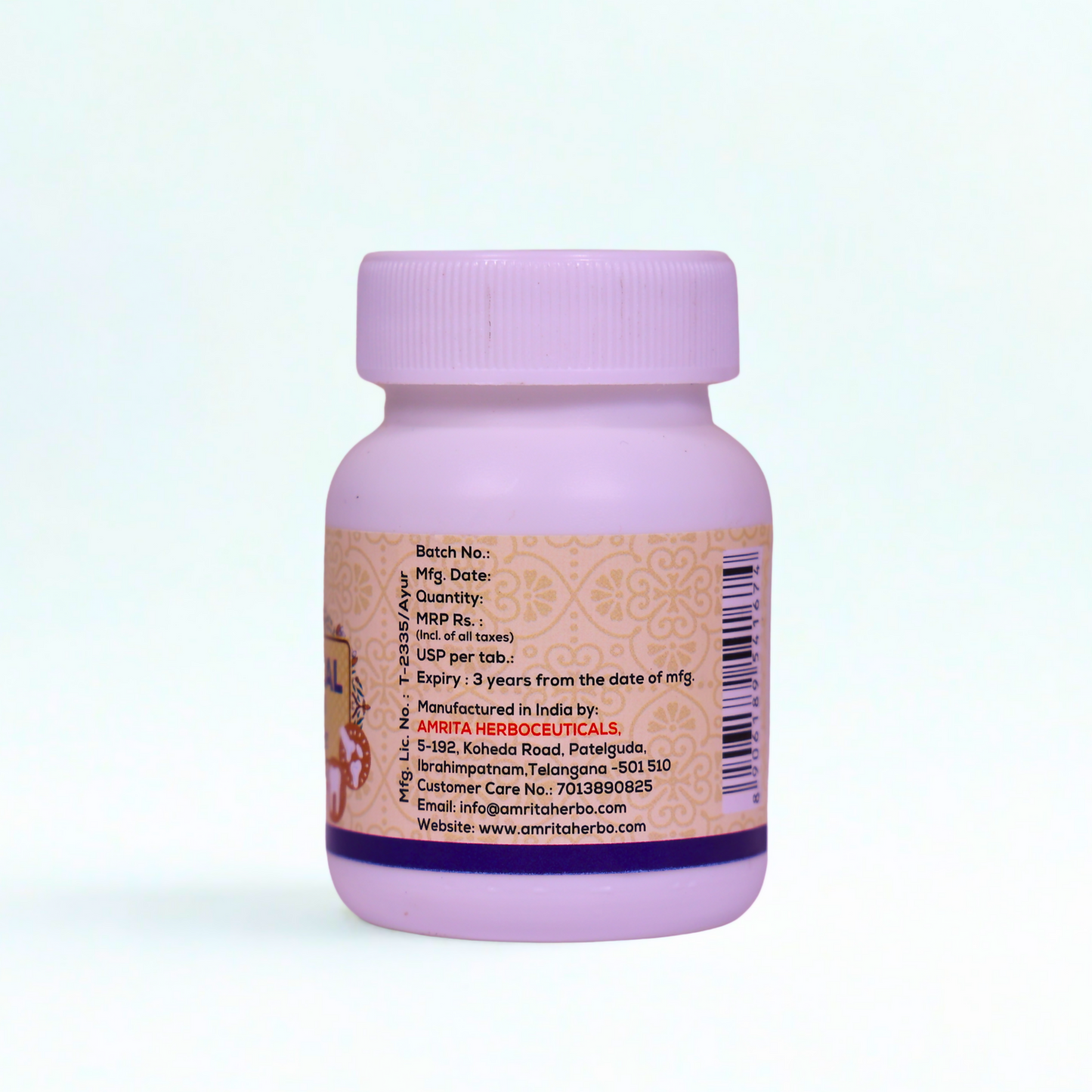 Amrita Asthycal Tablets - Natural Calcium Supplement