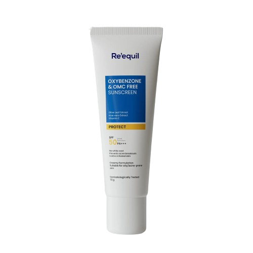 Buy Re'equil Oxybenzone And OMC Free Sunscreen from DrMediCart, Ship from India to USA