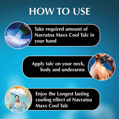 Navratna Maxx Cool Talc