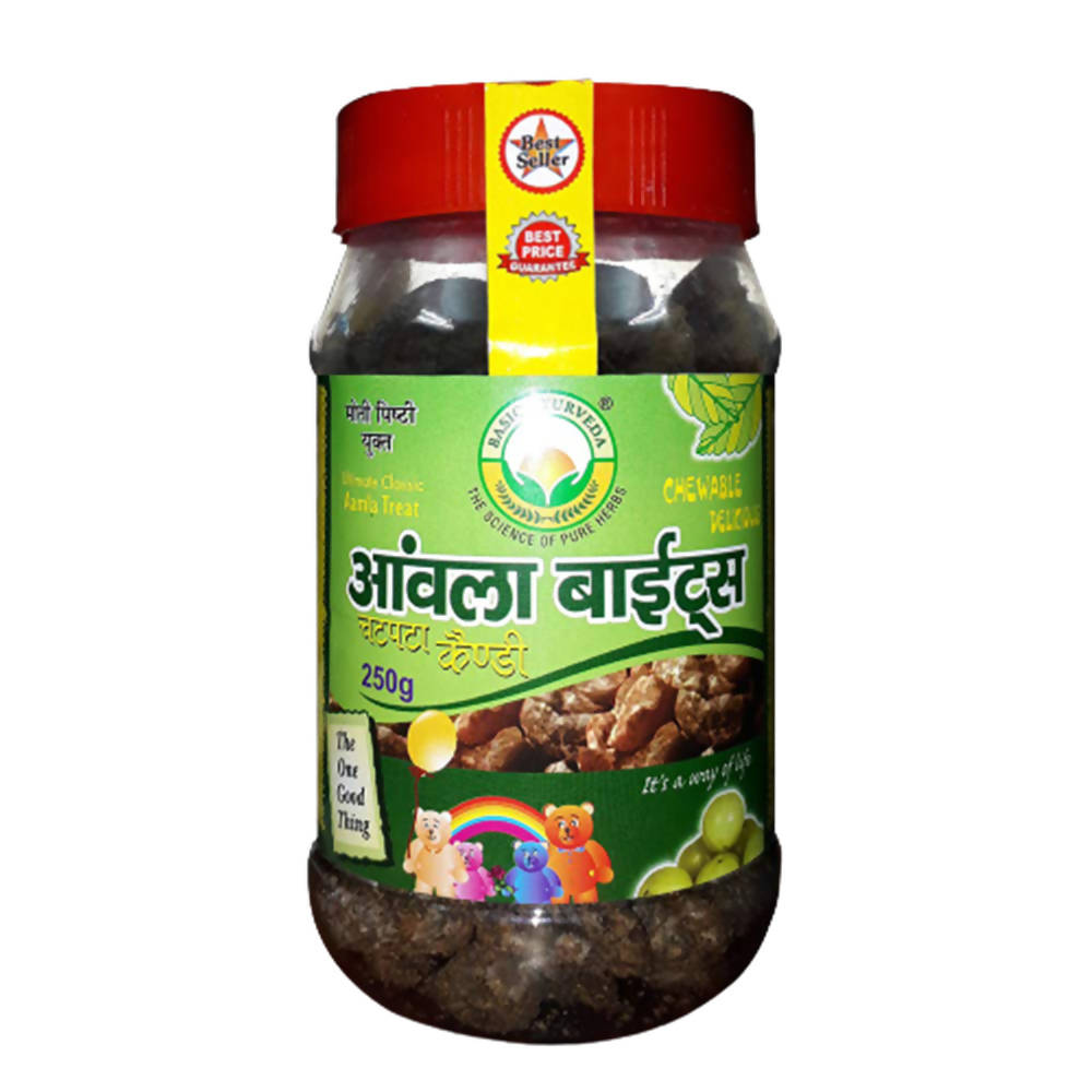 Buy Basic Ayurveda Amla Bite Candy Chatpata from DrMediCart, Ship from India to USA