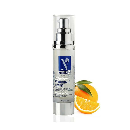 Buy NutriGlow Advanced Organics Vitamin C Serum For Face from DrMediCart, Ship from India to USA