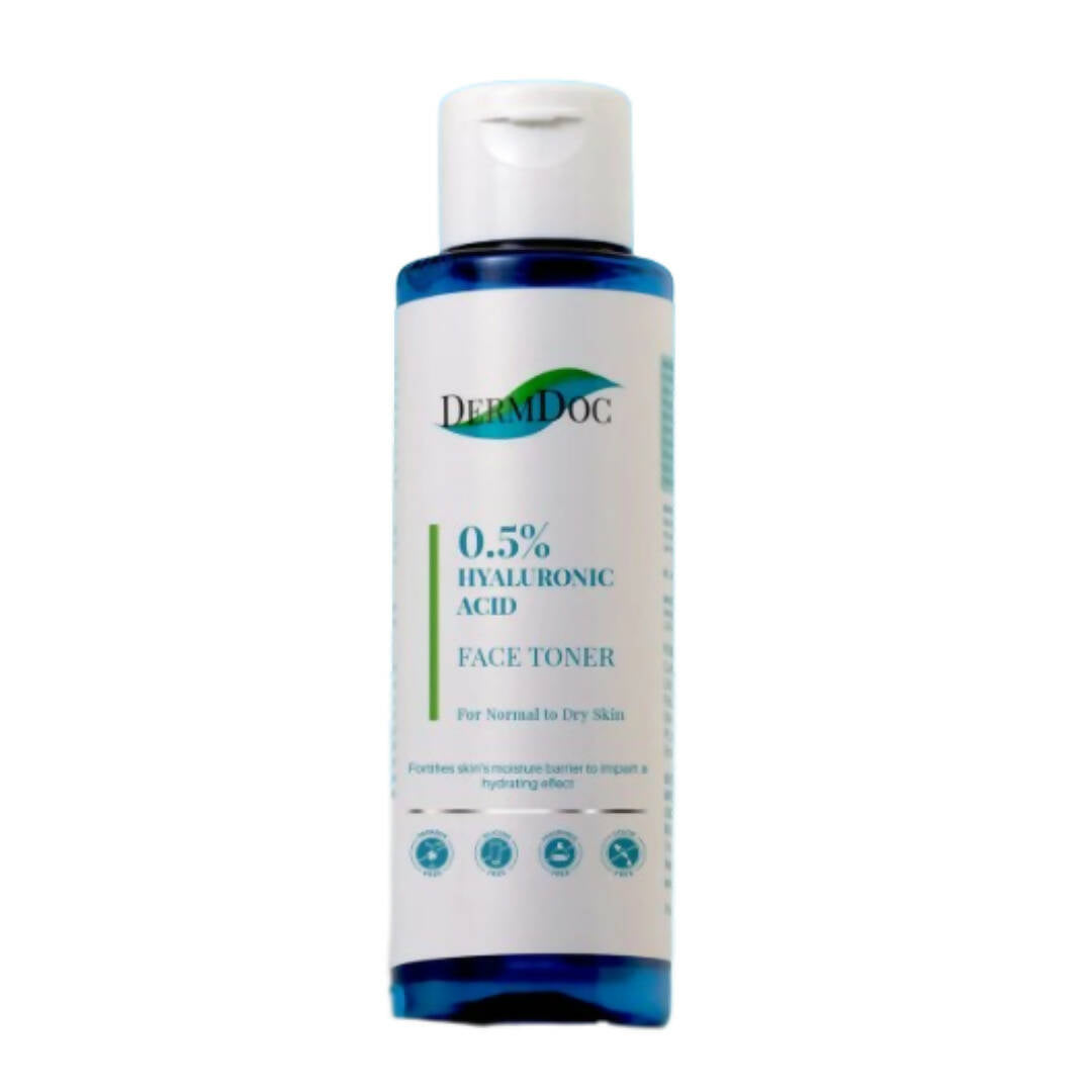 Dermdoc 0.5% Pure Hyaluronic Acid Face Toner for Normal to Dry Skin