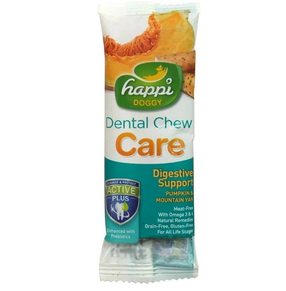 Buy Happi Doggy Dental Chew Care Digestive Support Pumpkin & Mountain Yam