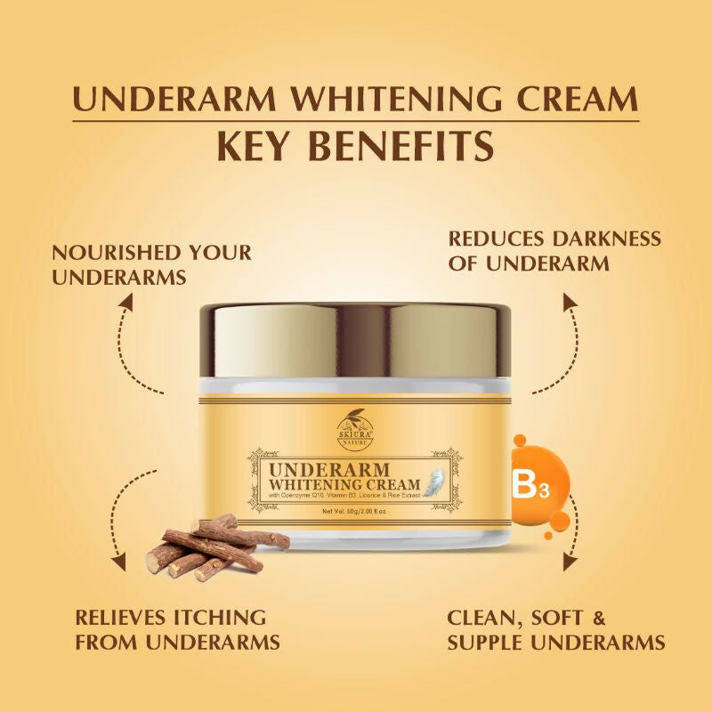 Skiura Nature Dark Underarm Skin Whitening Cream