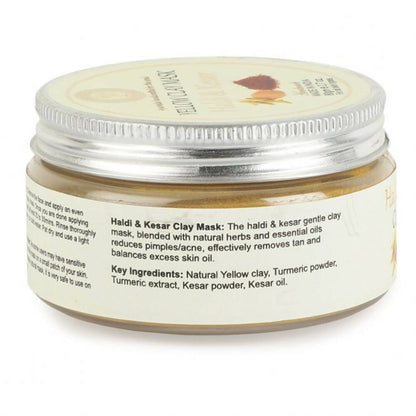 Tatvik Ayurveda Yellow Clay Mask ƒ?? Haldi and Kesar