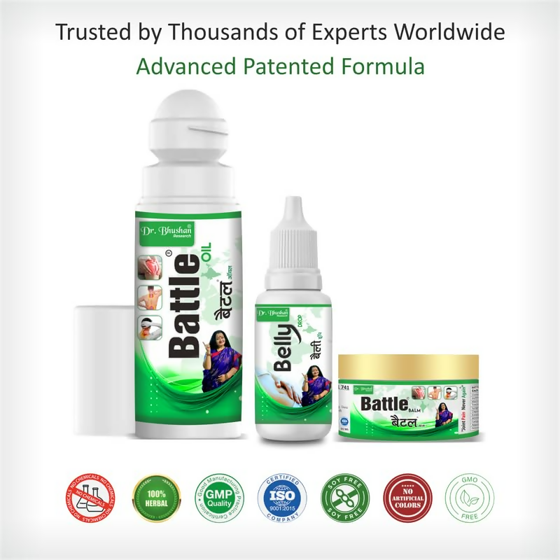 Dr. Bhushan's Research Ayurvedic Joint Pain Trio Kit