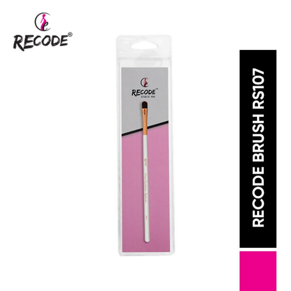 Recode Cream Eyeshadow, Concealer & Glitter Gel Applicator Brush - RS 107