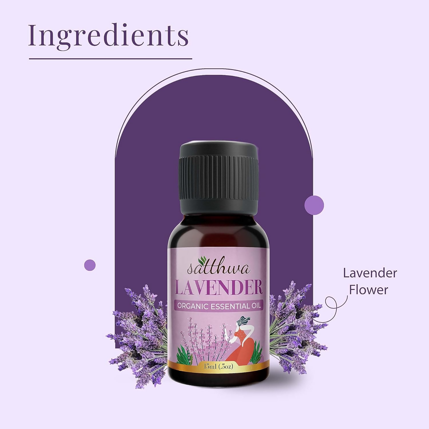 Satthwa Organic Lavender Essential Oil