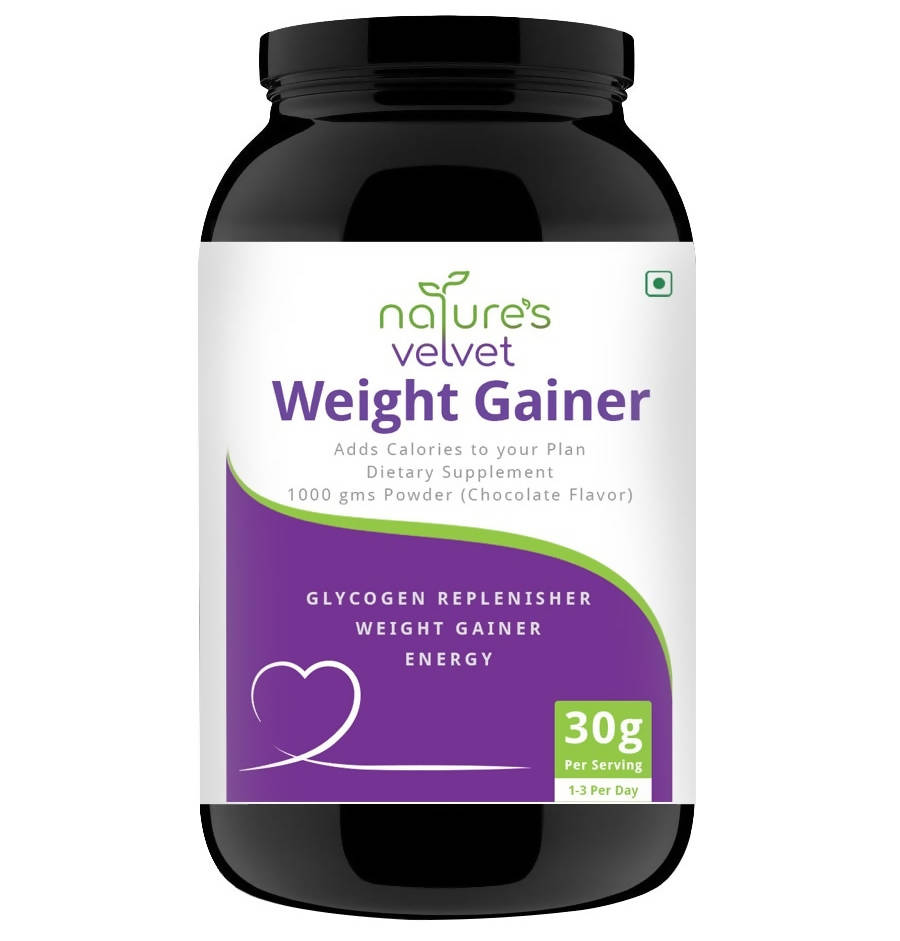 Buy Nature's Velvet Weight Gainer - Chocolate Flavor Powder from DrMediCart, Ship from India to USA