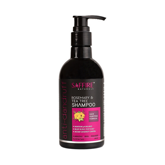 Saffire Naturals Rosemary & Tea Tree Anti-Dandruff Shampoo