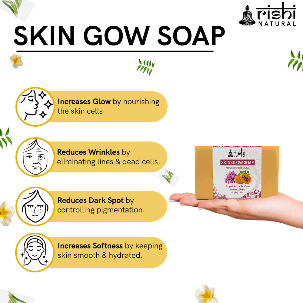 Rishi Natural Skin Glow Soap