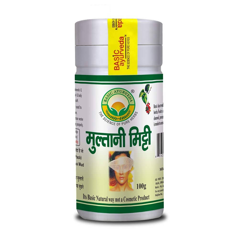 Buy Basic Ayurveda Multani Mitti from DrMediCart, Ship from India to USA