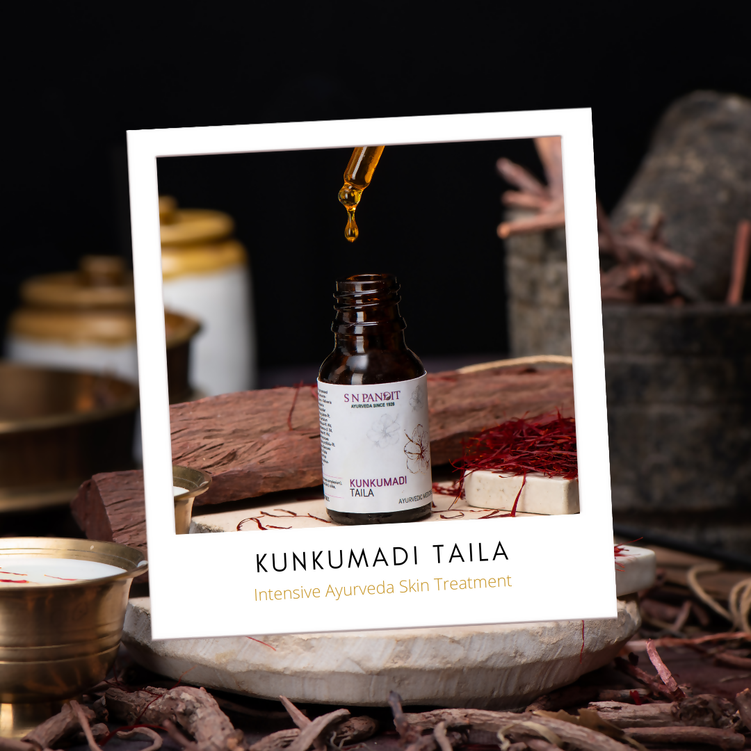 S N Pandit Ayurveda Kumkumadi Taila