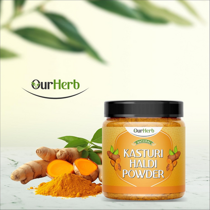 OurHerb Kasturi Haldi Powder Face Pack For Glowing Skin