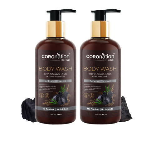 Coronation Herbal Activated Charcoal Body Wash