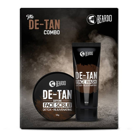 Buy Beardo De-Tan Face Wash And De-Tan Face Scrub Combo Gift Box from DrMediCart, Ship from India to USA